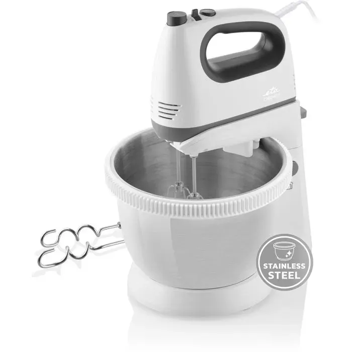 Batteur à main - ETA - CREAM II 2052 90000 - 400 W - 5 vitesses - Acier inoxydable