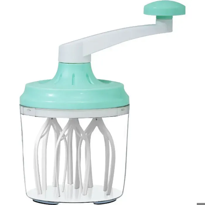 Batteur à main mixeur multifonctionnel 1200ml – Agitation rapide 150 fois – Conception antidérapante-Pour crème fouettée et gâteaux