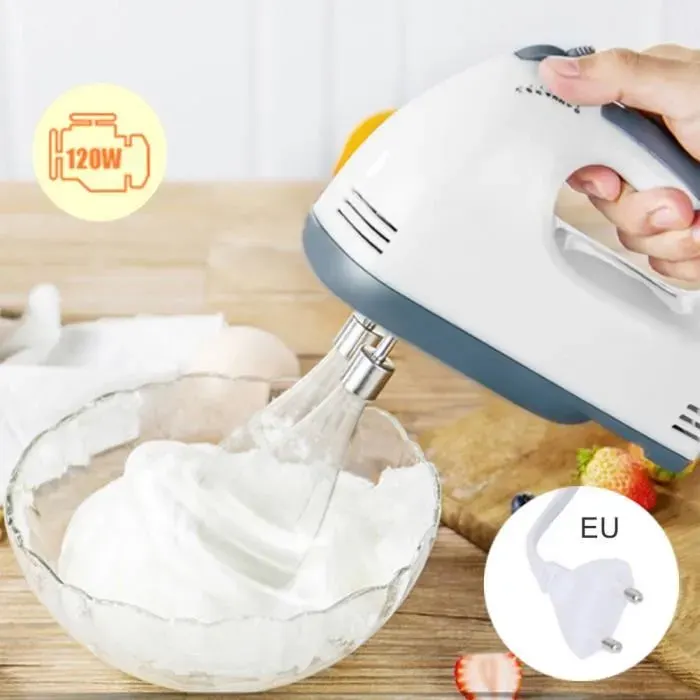 Batteur à main - QINGQUE - Sans fil - 7 vitesses - Corps en plastique - 220V