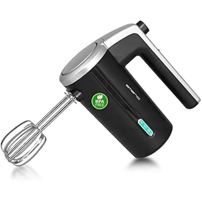 Batteur à main sans fil - EMERIO - HM-126681.1 - 3 vitesses - 80 W - Sans BPA