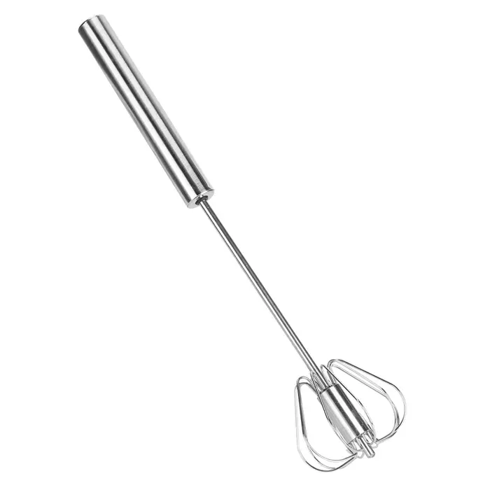 Batteur à œufs - OKUMGGYJ - K3328#A (S) - Acier inoxydable - Utilisation pour œufs lait - Poids léger