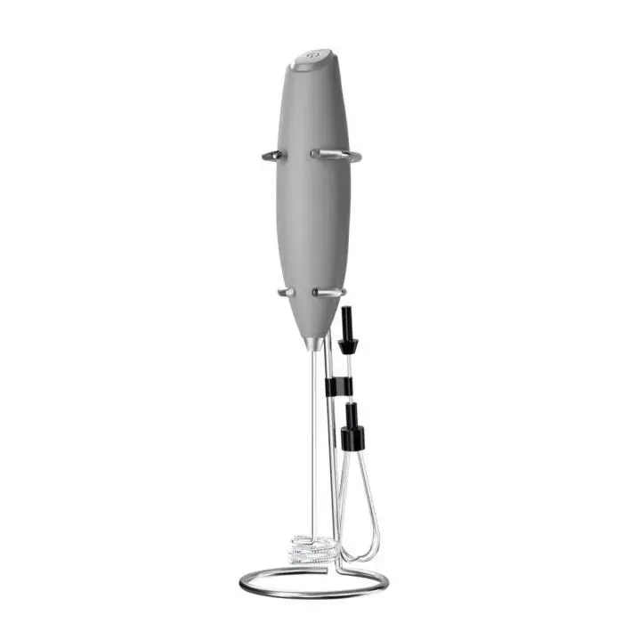 Batteur électrique gris petit mini-fouet à œufs à main pour la maison Batteur à main Gris (25 watts)
