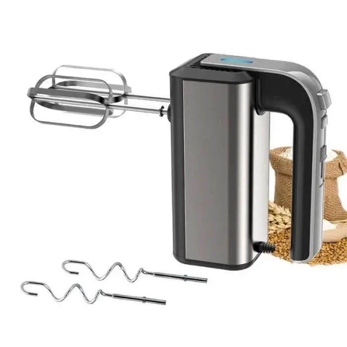 Batteur électrique - Keeper - LEOCLOTHO - 450 W - 5 vitesses - Ergonomique - Noir