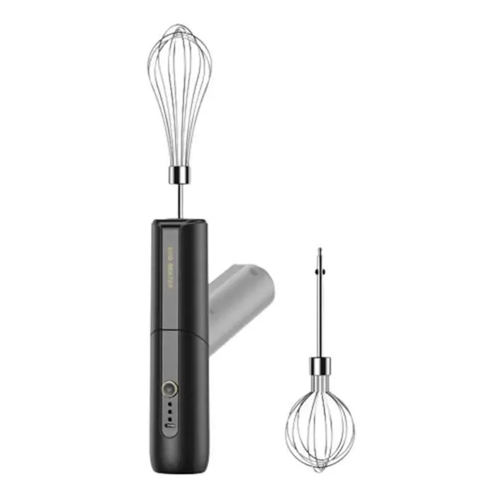 Batteur électrique sans fil - BYTELIKE - Sans modèle - Noir - 13 W - Fonction turbo