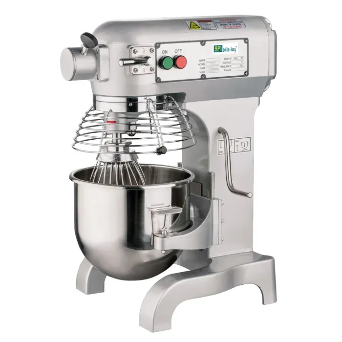 Batteur Mélangeur 3 Vitesses 230 V 10 à 30 L - AFI Collin Lucy - Gris - l470- L1- P370- h620- Inox