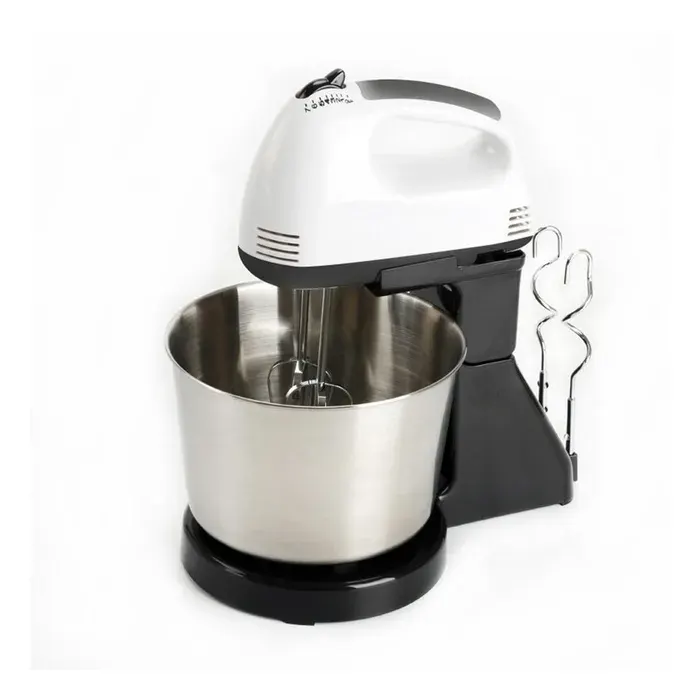 Batteur Mélangeur Électrique MLBQ - Portable Fouet pour Pâtisserie et Cuisine Noir (Prise UE)