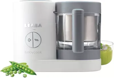 Beaba - Mixeur Cuiseur Bébé Babycook Neo Grey White