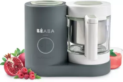 Beaba - Mixeur Cuiseur Bébé Babycook Neo Gris Mineral