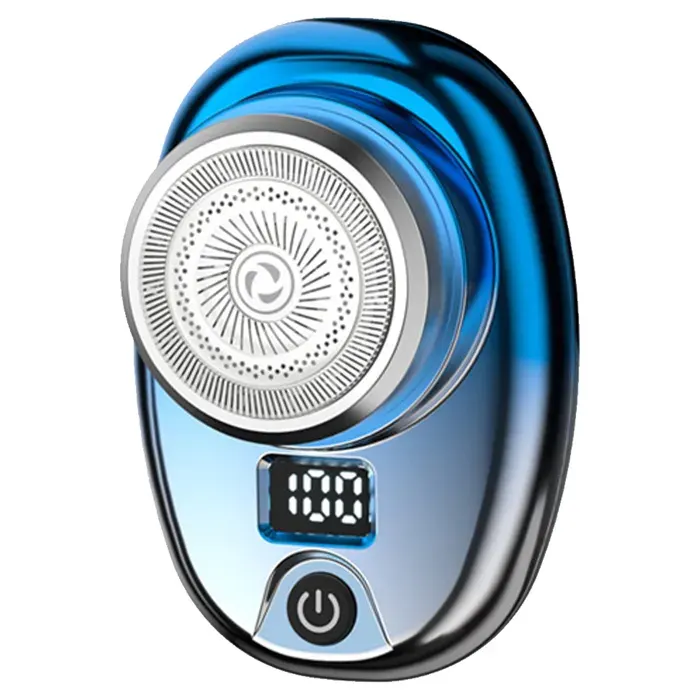Beaute bien-etre rasoir - TepidBee - électrique avec batterie de 300 mah facile à transporter chargement usb utilisation humide ou — coloris Bleu