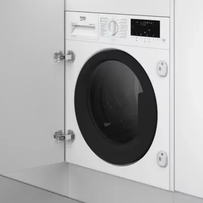 Beko - Lave Linge Séchant Hublot Encastrable B5dbt68547w - 8/5 Kg - 1400 Tr/Min - Classe D - Moteur Induction — vue 2