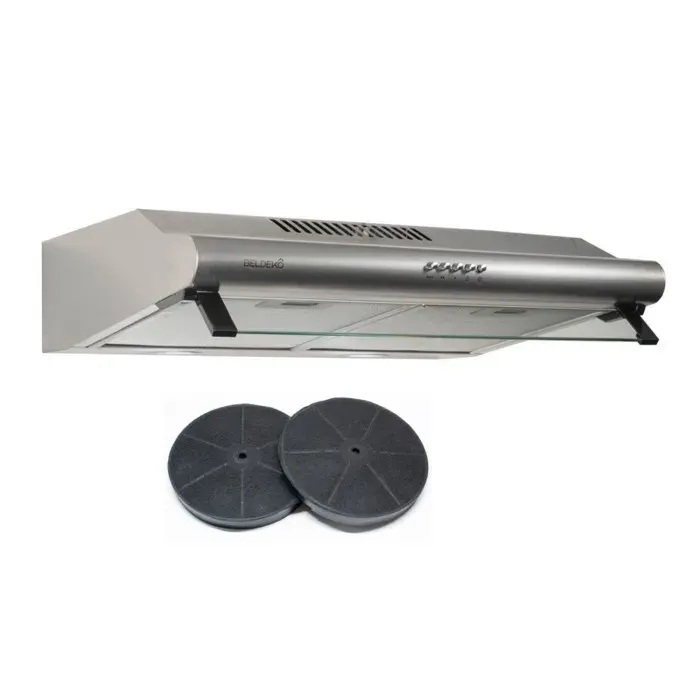 BELDEKO Hotte Casquette 60 cm Inox 435 m3/h 203W - Marque Française
