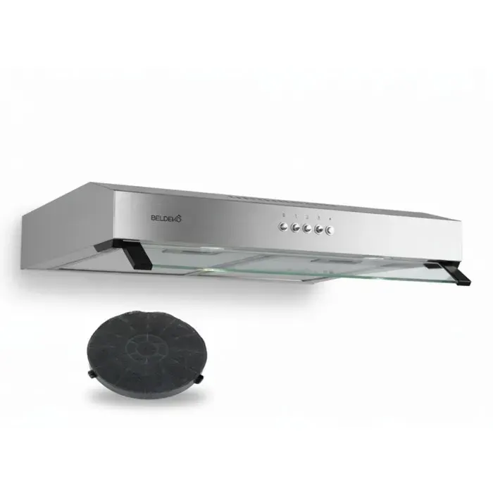 BELDEKO Hotte Casquette 60 cm Inox Performance A+ Design - Marque Française