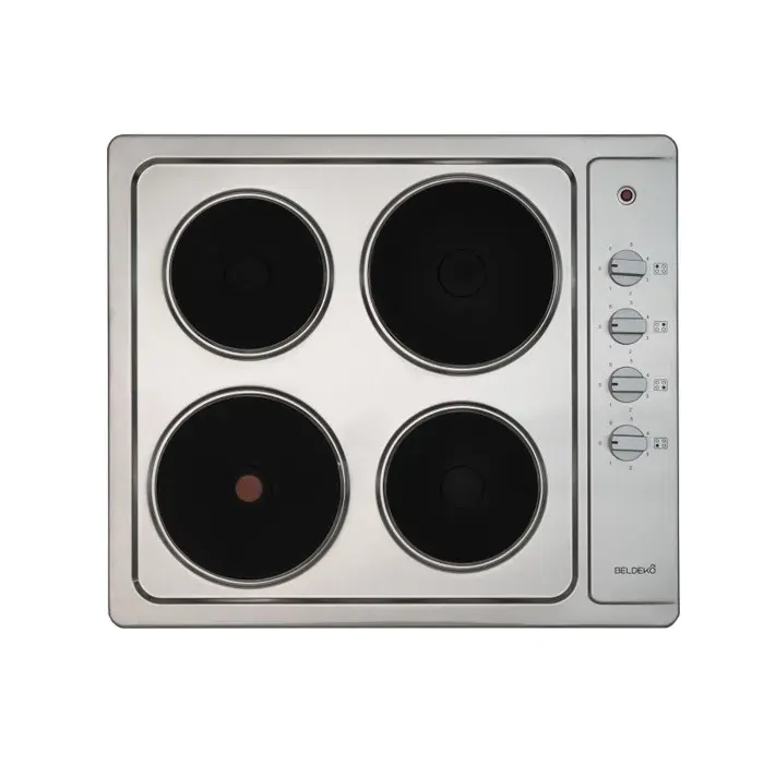 BELDEKO Plaque Électrique Fonte 4 Feux 5500W - Marque Française