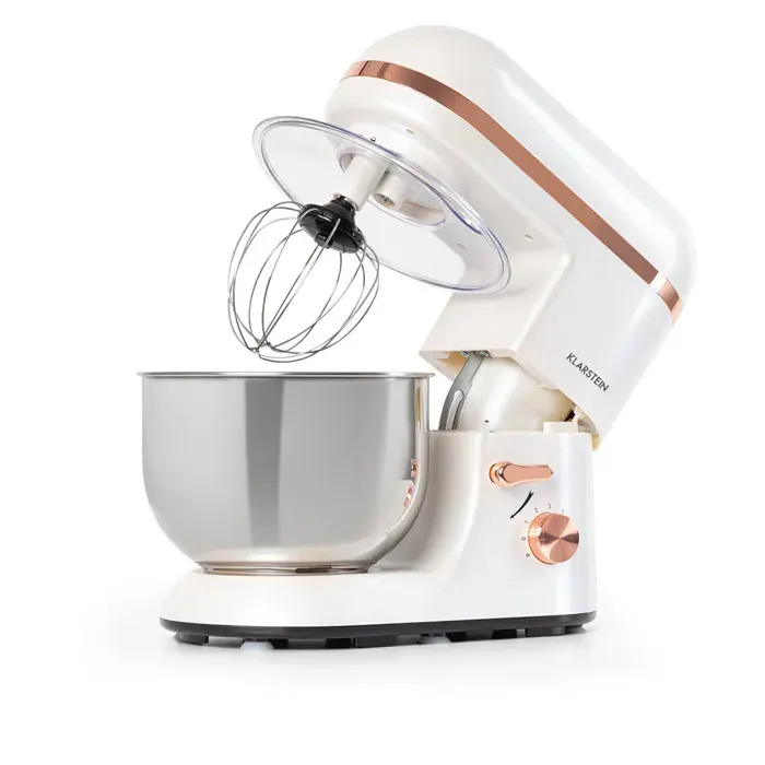 Bella 1800W 5L Robot de Cuisine Blanc/Or Rosé