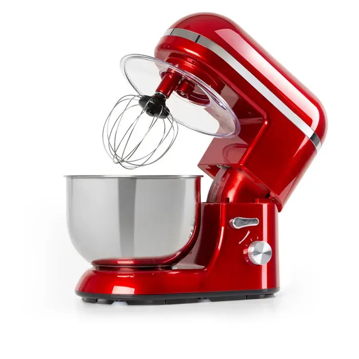Bella 1800W 5L Robot de Cuisine Rouge/Argent