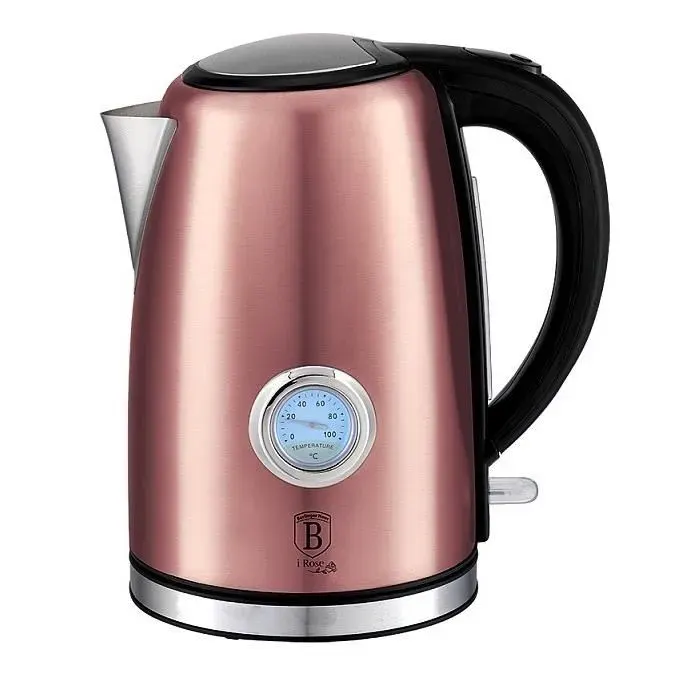 BERLINGERHAUS Bouilloire 17 l avec thermostat I-Rose Edition BH-9070
