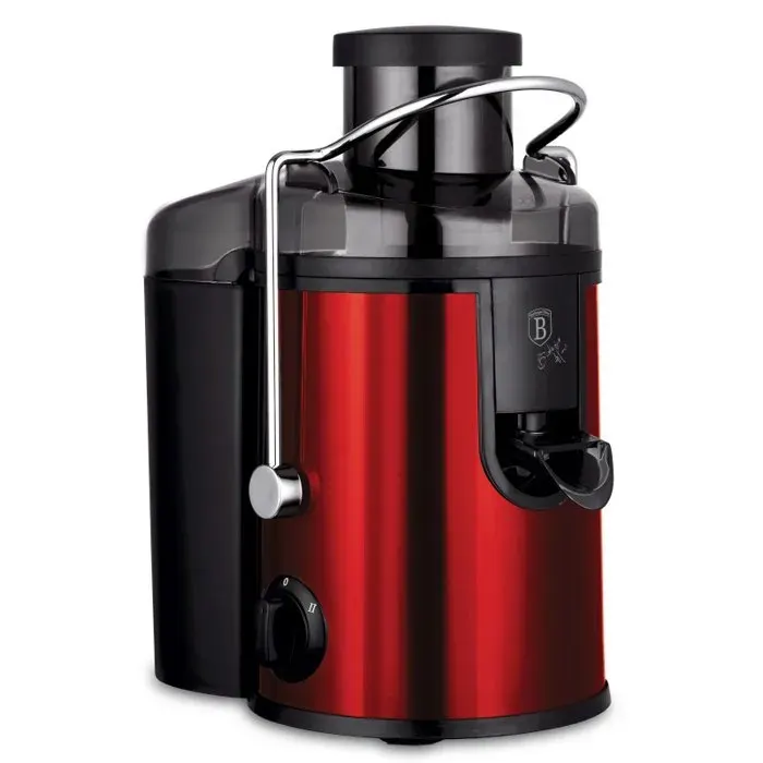 BERLINGERHAUS Extracteur de jus 400W Bourgogne Ligne Métallique BH-9743
