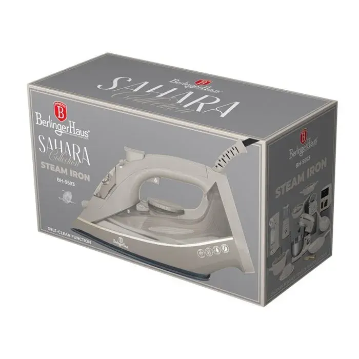 BERLINGERHAUS Fer à vapeur 2200 W Sahara Collection BH-9593