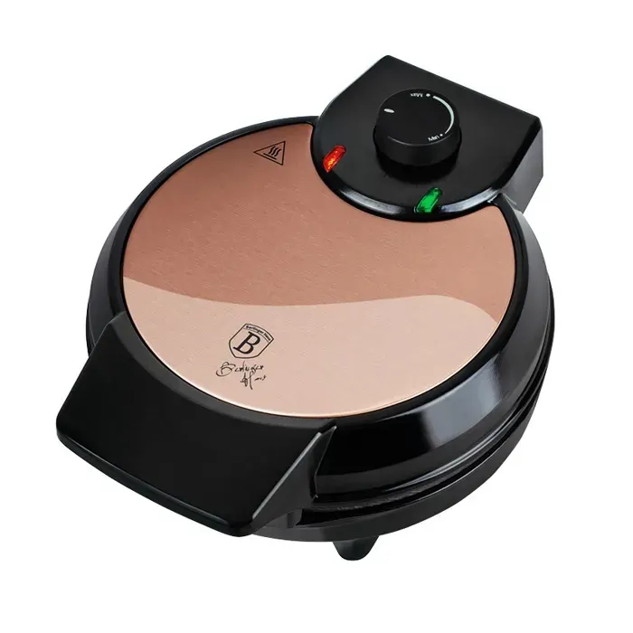BERLINGERHAUS Gaufrier pour 5 gaufres Edition Rose Gold avec forme de fleur BH-9450