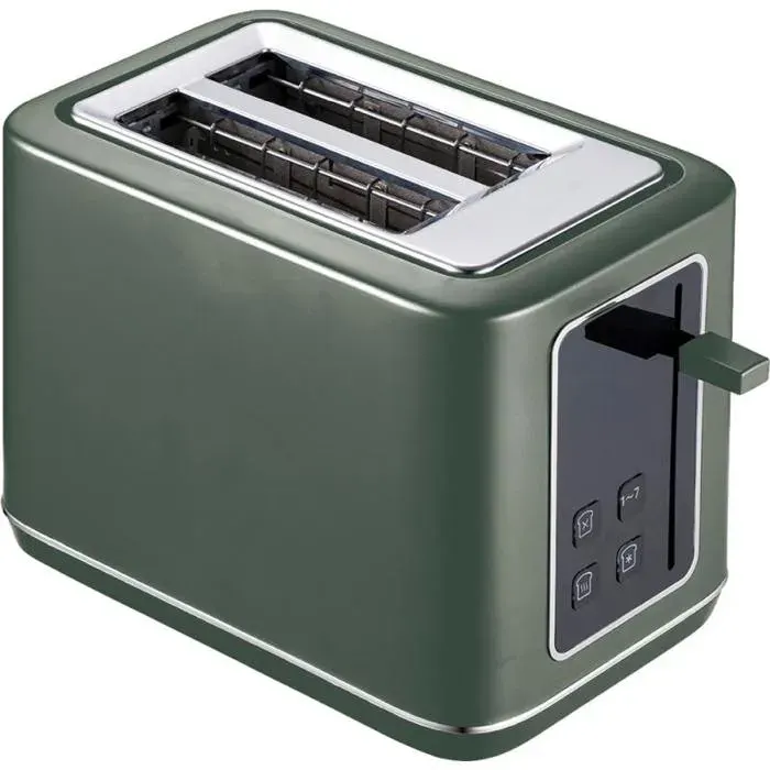 BERLINGERHAUS Grille-pain numérique en acier inoxydable Vert mat Collection BH-9665