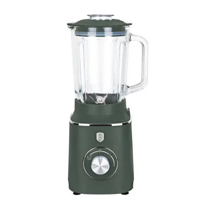 BERLINGERHAUS Mixeur de table avec récipient en verre 15 l 1000 W Vert mat Collection BH-9707