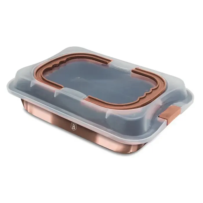 BERLINGERHAUS Plaque de cuisson portable avec couvercle Collection Black Rose BH-8673