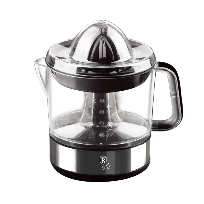 BERLINGERHAUS Presse-agrumes électrique 07 l Noir Argent Collection BH-9384