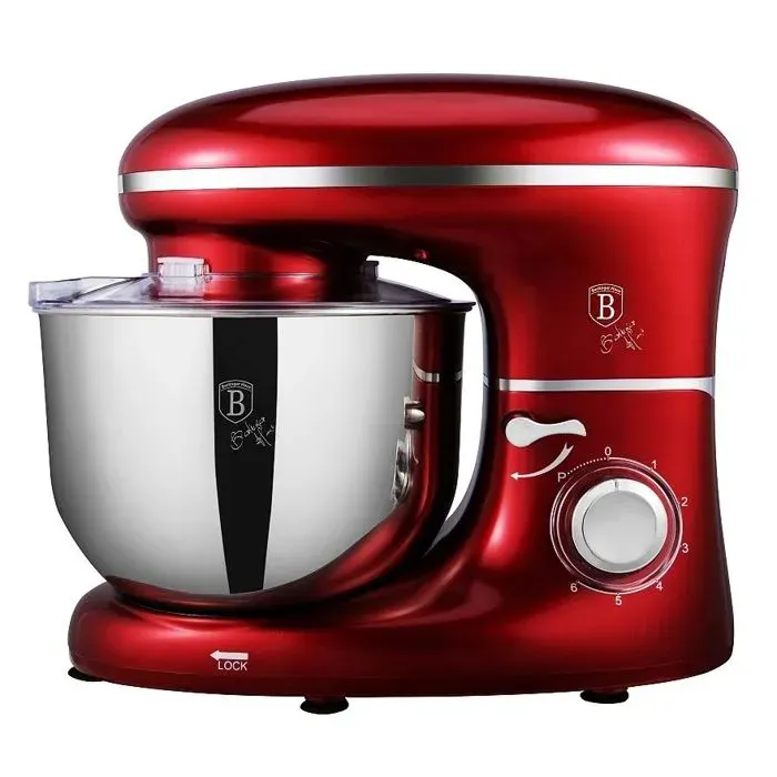 BERLINGERHAUS Robot de cuisine 1300 W Bourgogne Metallic Line BH-9193