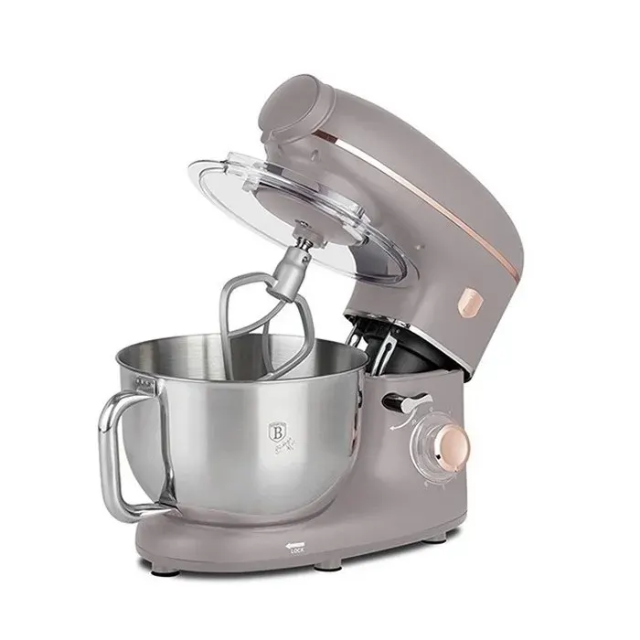 BERLINGERHAUS Robot de cuisine avec broyeur et mixeur 1500 W Collection Taupe BH-9530