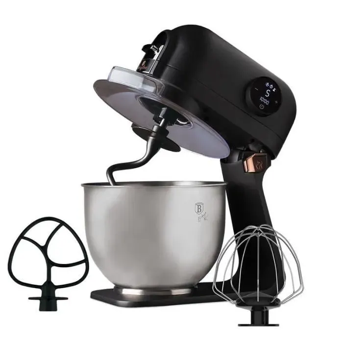 BERLINGERHAUS Robot de cuisine digital 1200 Watt Collection Black Rose BH-9323