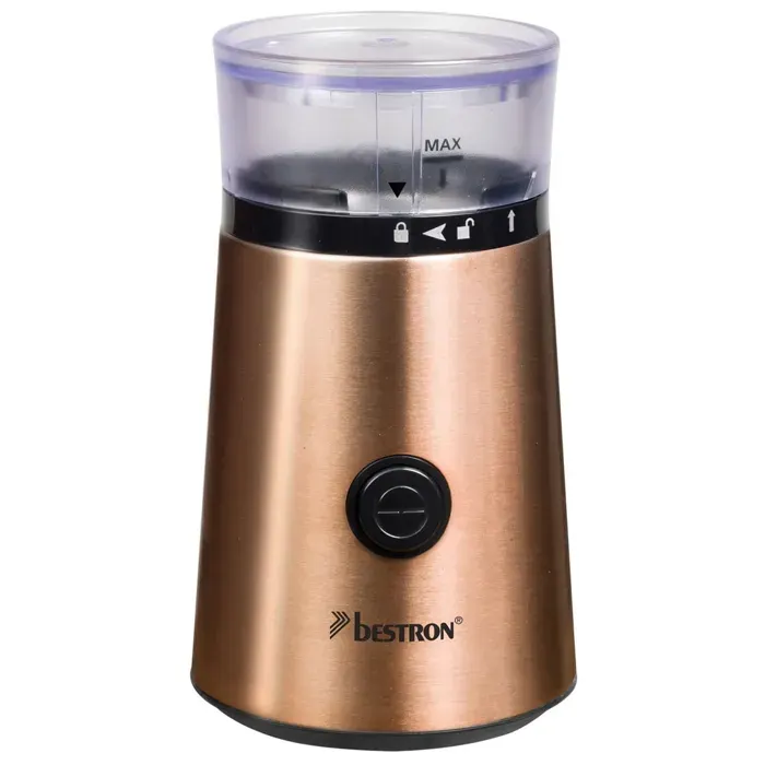 Bestron Moulin à café Copper Collection ACG1000CO 150 W