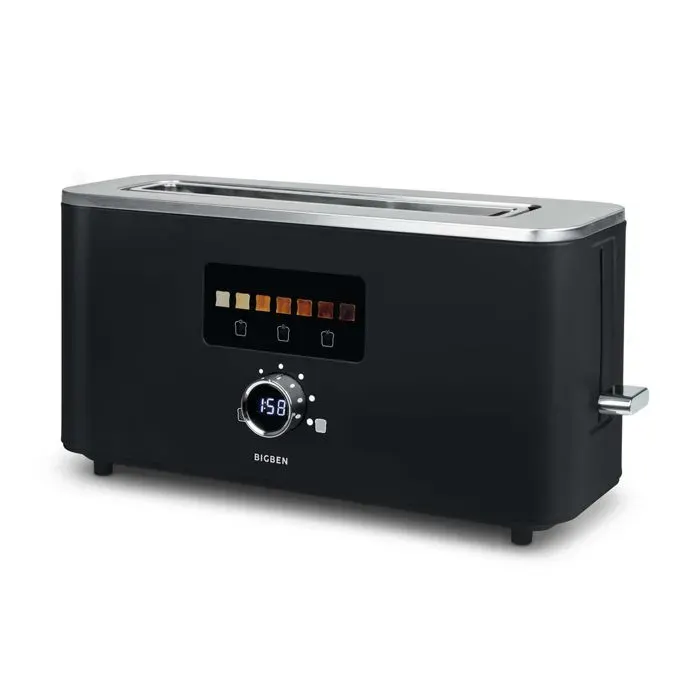 Bigben Toaster /Grille pain électronique noir