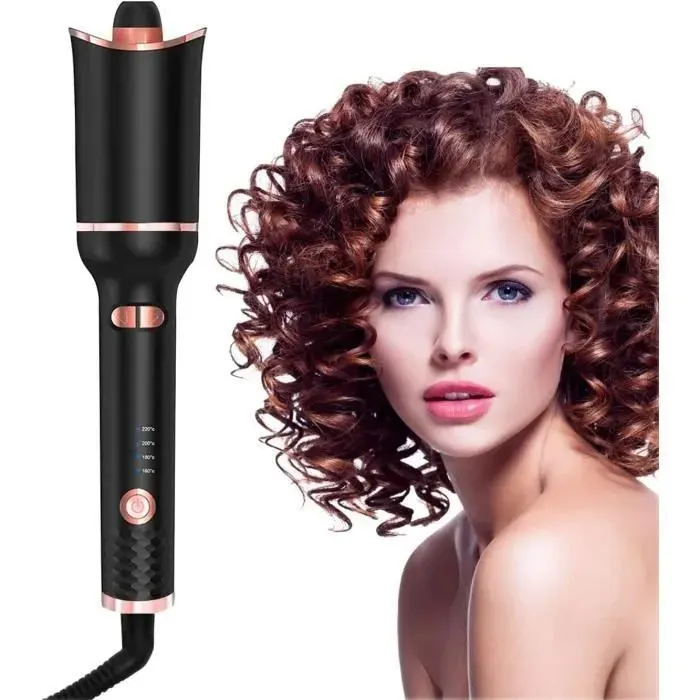 Bigoudi automatique Boucleur a Cheveux curl Fer friser 4 tempratures rglables et pour grandes et petites boucles FER A FRISER