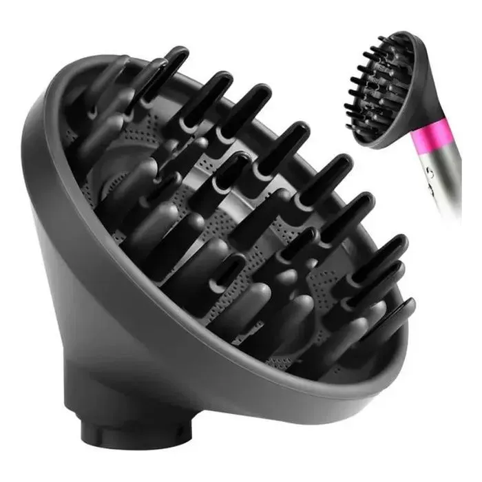 Bigoudis chauffants diffuseur seche cheveux - TepidBee - 138cm diamètre diffuseur de cheveux universel pour sèche-cheveux diffuse