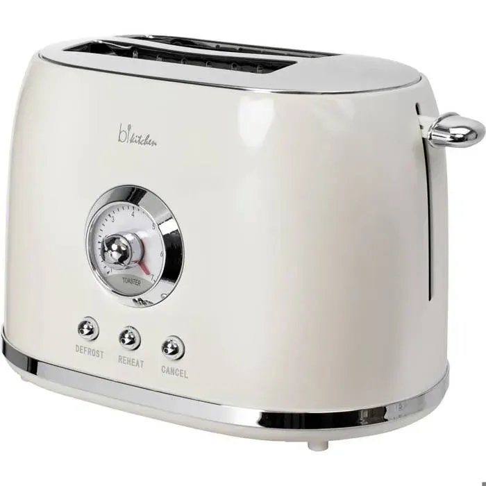 BiKitchen nostalgia 200 Grille-pain blanc crème (brillant)