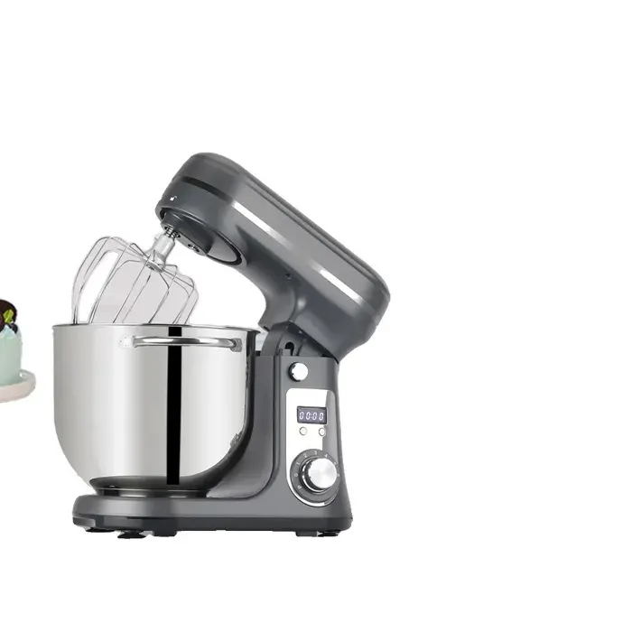 BioloMix Robot de Cuisine 1200W de Puissance Capacité de 6L 6L Noir BM-601 UE 6L Gris BM-601 UE