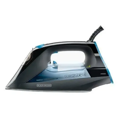 BLACK+DECKER Black+Decker ES9180110B BXIR2401E Centrale vapeur Plastique Noir - ES9180110B