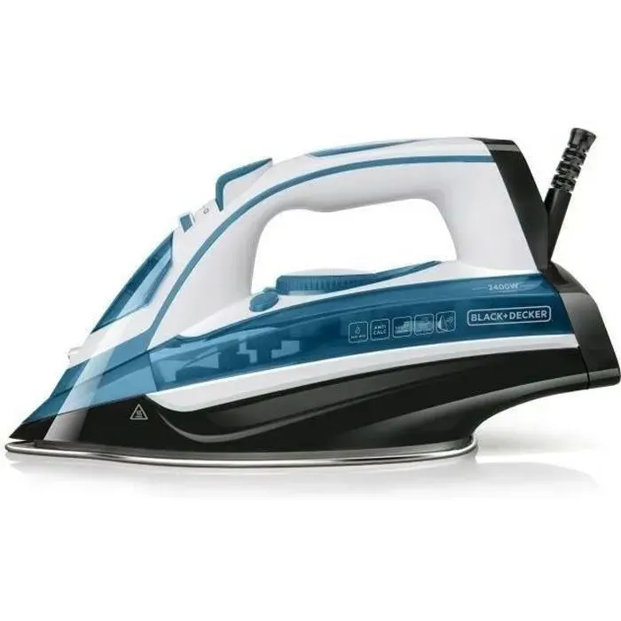 BLACK & DECKER Fer à repasser vapeur - 2400W