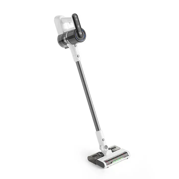 Blanc Aspirateur sans fil puissant multifonction balai vertical main brossé aspirateur traîneau aspirer laver souffler sans fil