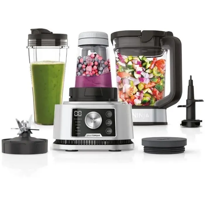 Blender 3 en 1 Ninja Foodi Power Nutri CB350EU 1200 W Gris et Noir — vue 2