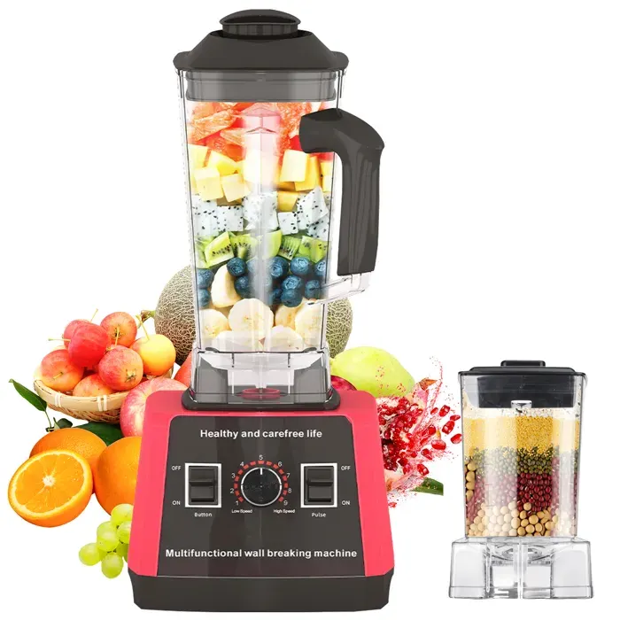 Blender 5000W - 25L - 9 vitesses - idéal pour préparer des smoothies des crèmes glacées et des soupes.