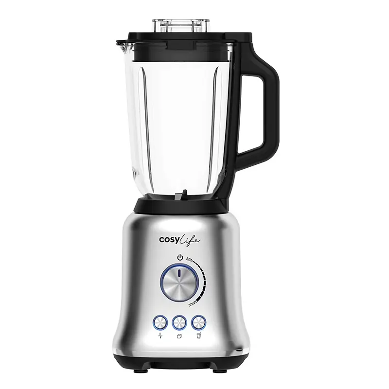 Blender À Haute Vitesse Cosylife Cl-bl1015sm 1000w + Gourde Nomade — coloris INOX