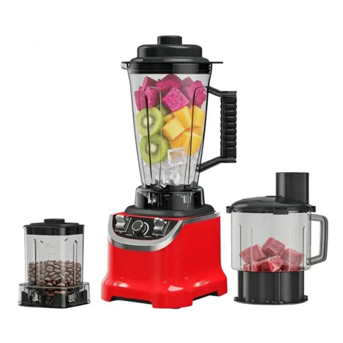 Blender Blender haute vitesse Blender professionnel 9500W 3.0L 32000RPM Multifonction pour Extraction de jus broyage etc