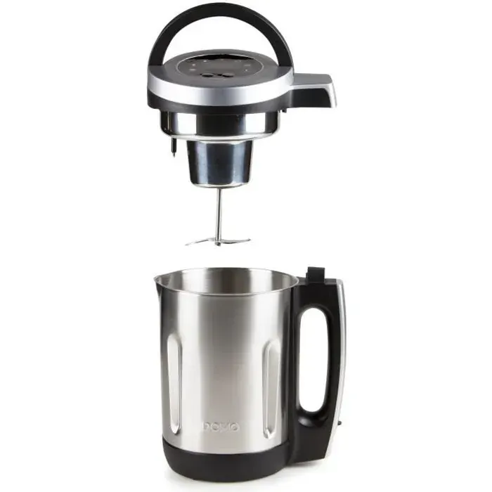 Blender chauffant DOMO – gris - 22 L – 7 programmes – 1000 Watt - DO716BL
