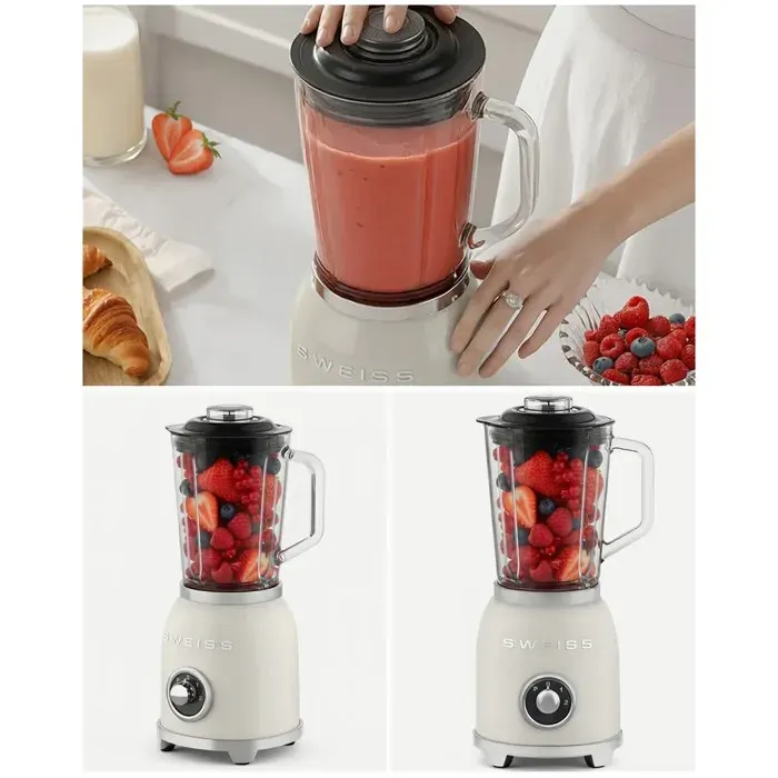 Blender - HKOENIG - MXV7 - 1000 W - 15 L - Vintage beige