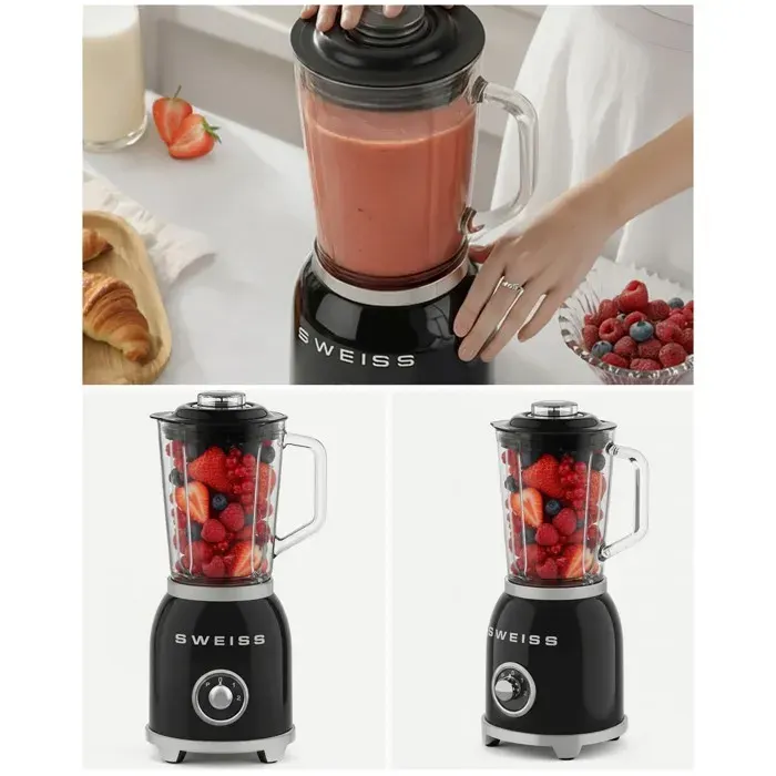 Blender - HKOENIG - MXV9 - 1000 W - 15 L - 2 vitesses + Pulse