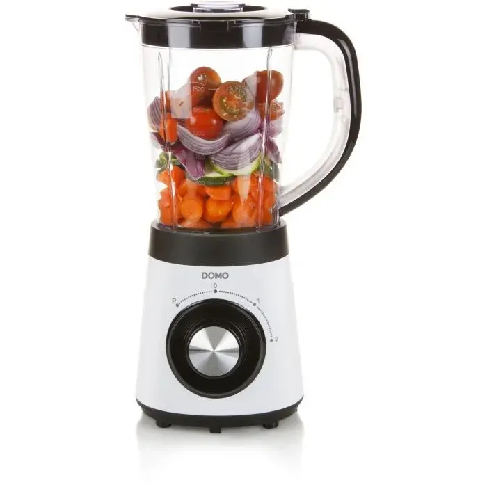 Blender - Mixeur - DOMO - DO9203BL - 500 W - 15 L - Gris