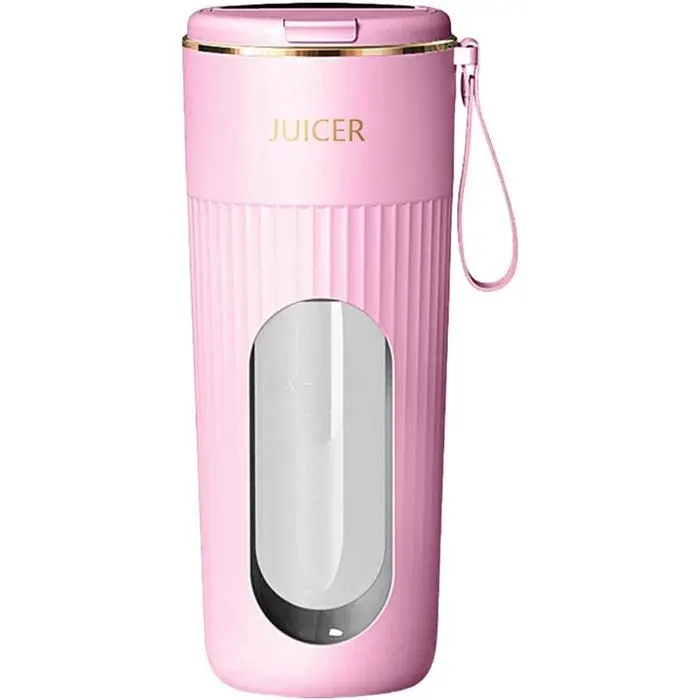 Blender portable à boissons avec affichage de la batterie capacité de 340 ml gobelet rechargeable et nettoyage automatique