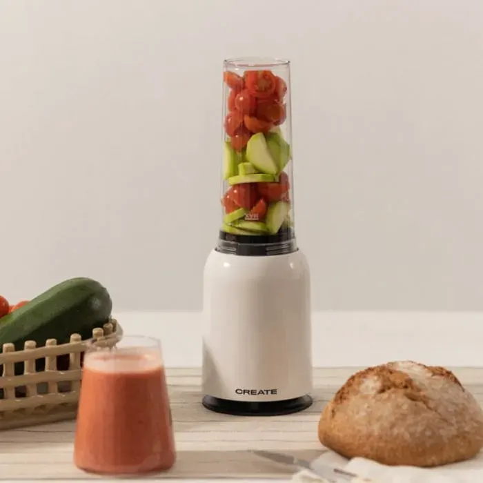 Blender portable - Create - 230 W - Verre amovible 400 ml - Multicolore