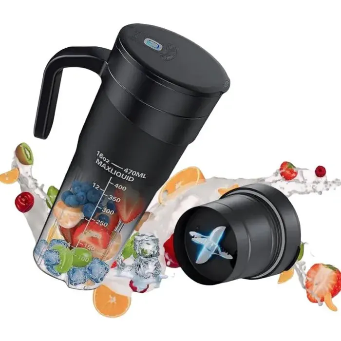 Blender portable mini blender personnel sans fil gourde étanche rechargeable par USB mixeur et robot culinaire